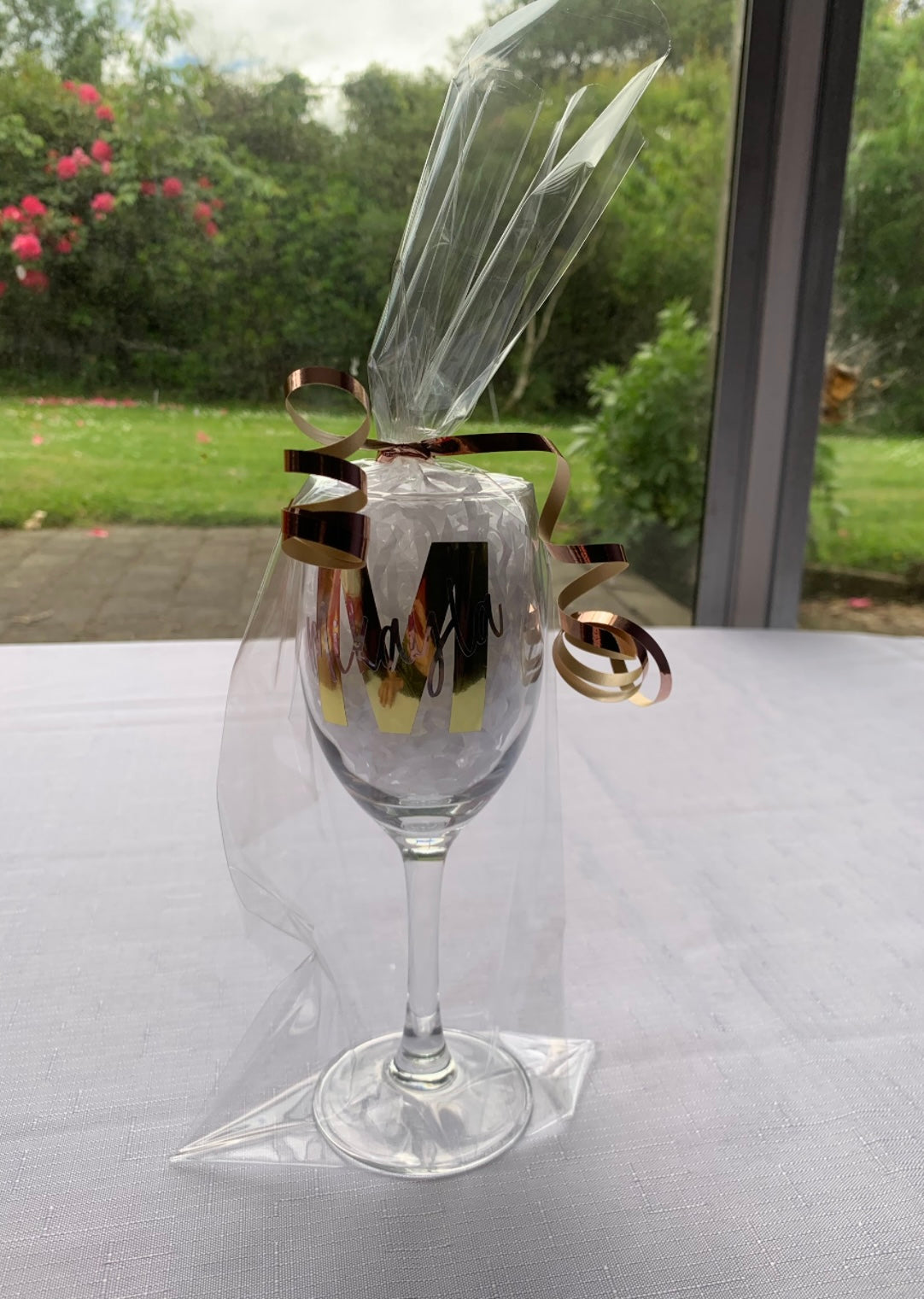 Personalised Wine Glass