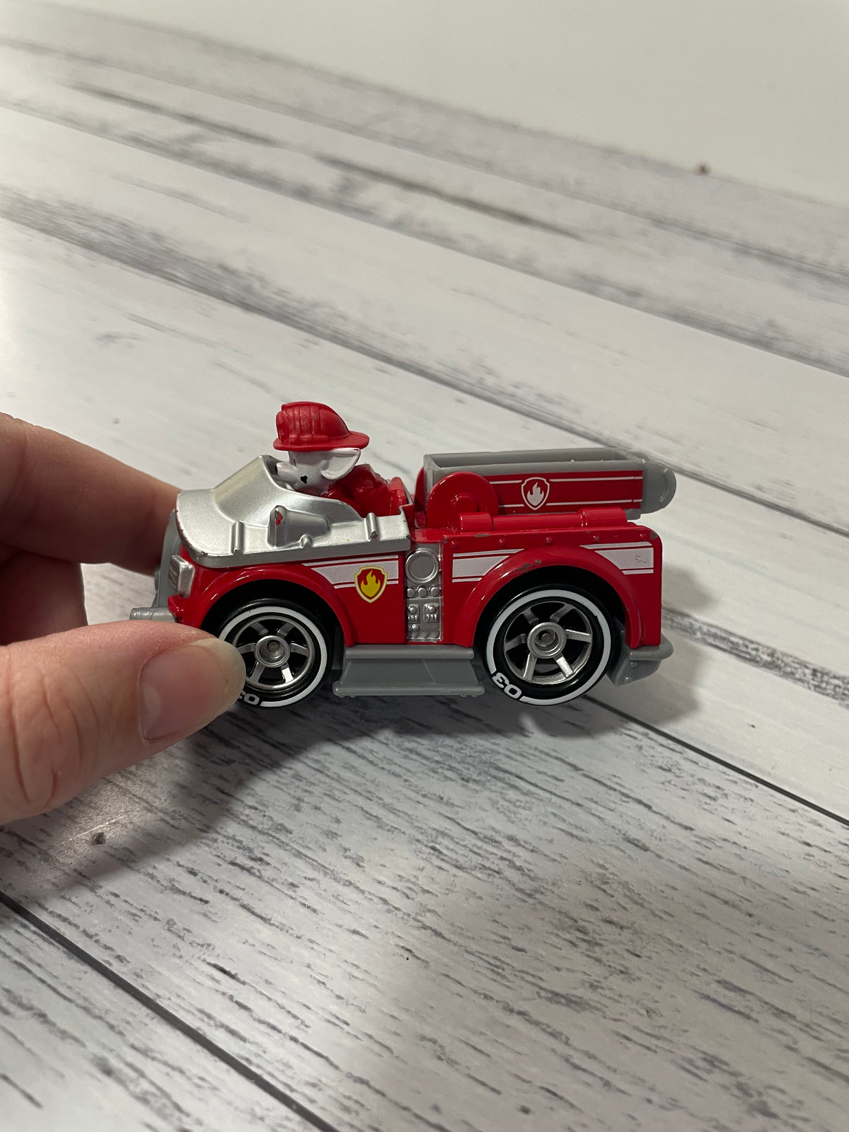 Paw Patrol Marshall Metal Diecast Car.