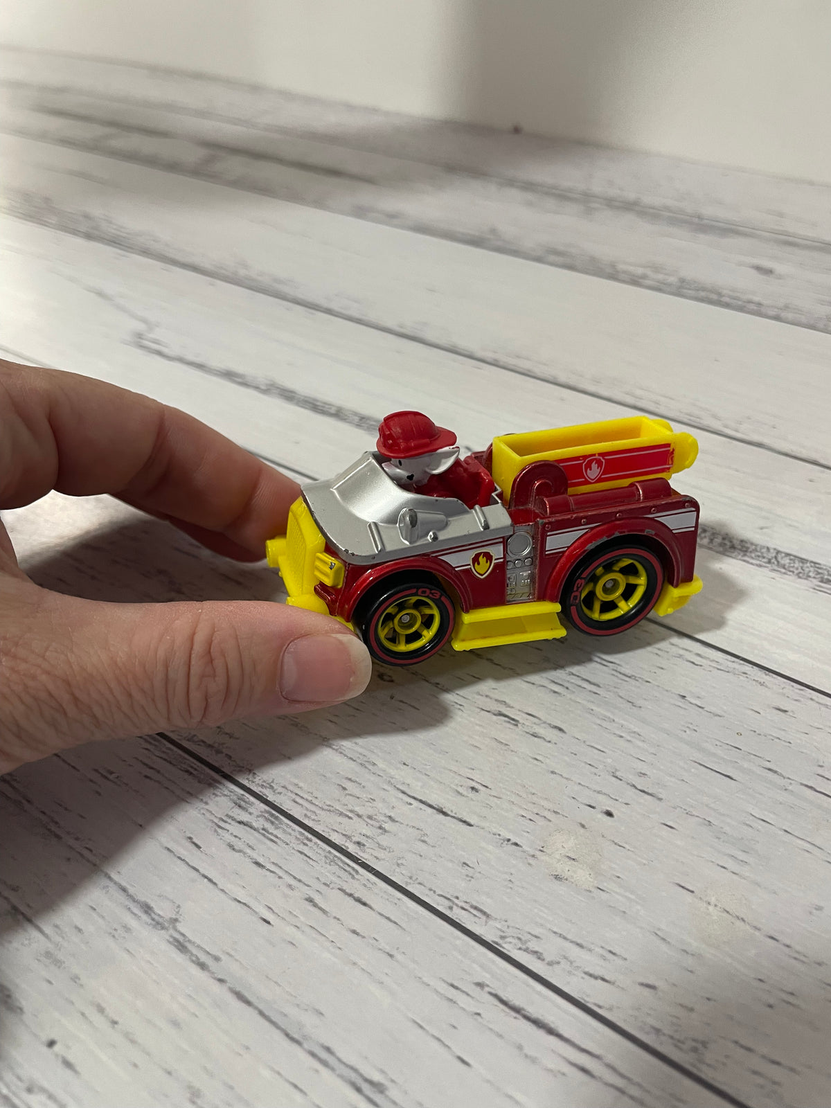 Paw Patrol Marshall Metal Diecast Car.