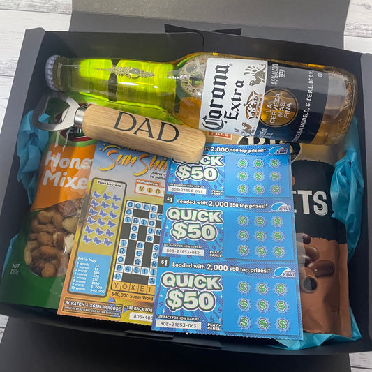 Father's Day Filled Gift Box (BEST DAD EVER)