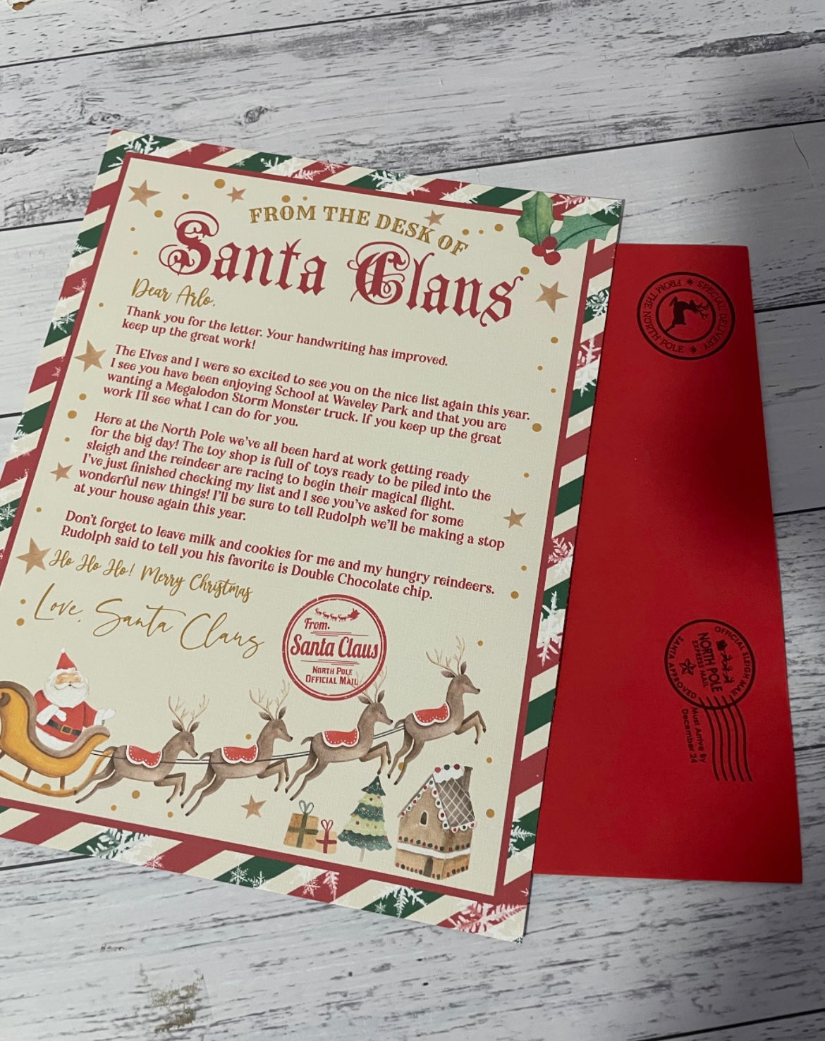 Santa Letter Personalised