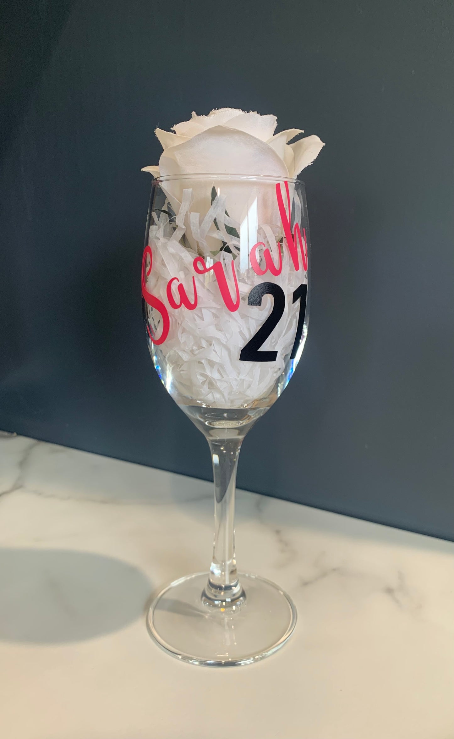 Personalised Wine Glass