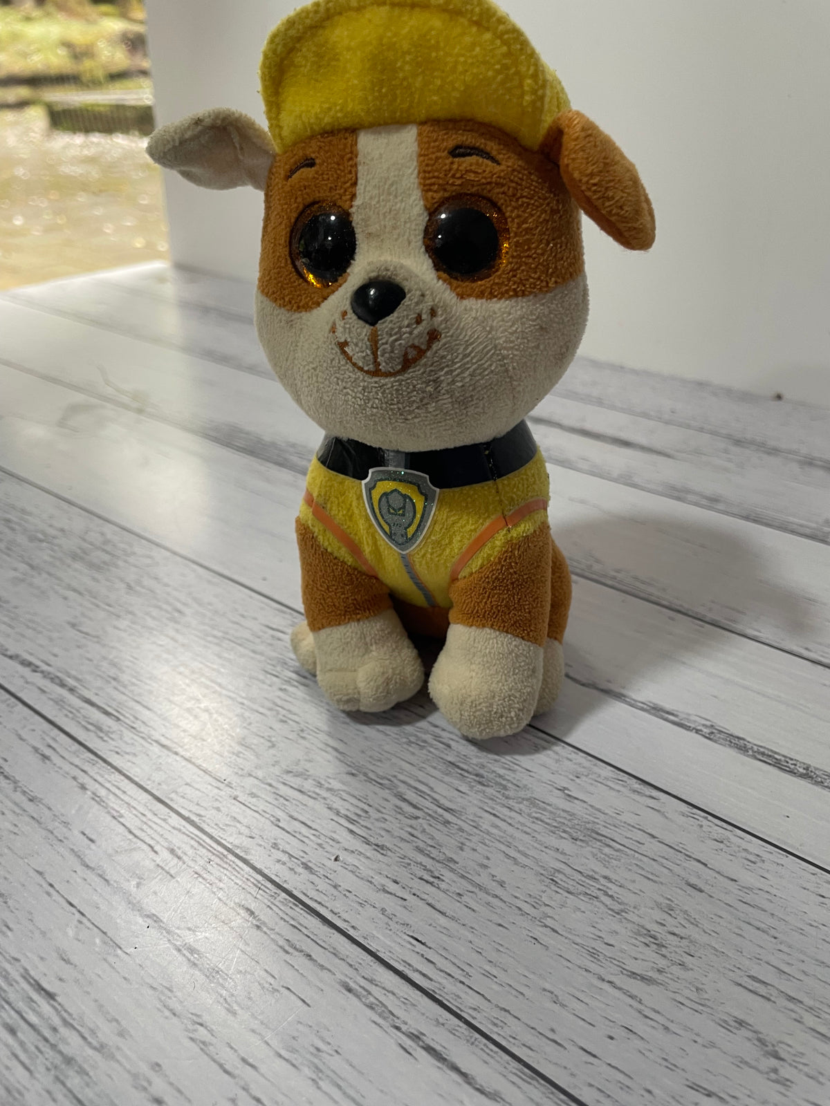 Paw Patrol Rubble Small Soft Toy