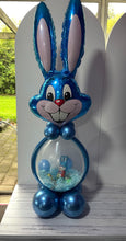 Load image into Gallery viewer, Easter Bunny Stuffed Balloon WITH CHOC BLUE
