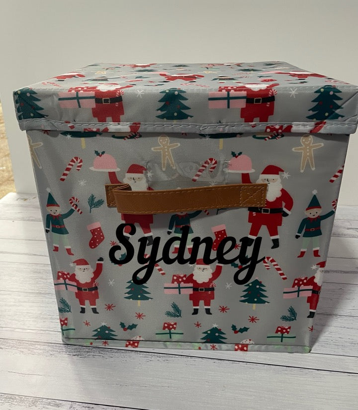 Christmas Collapsible Personalised Box