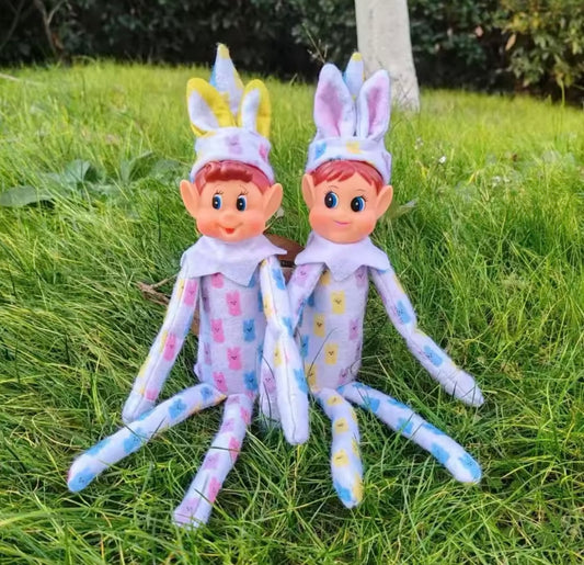 Easter Stuffed Balloon with Naughty Easter Elf & Chocs