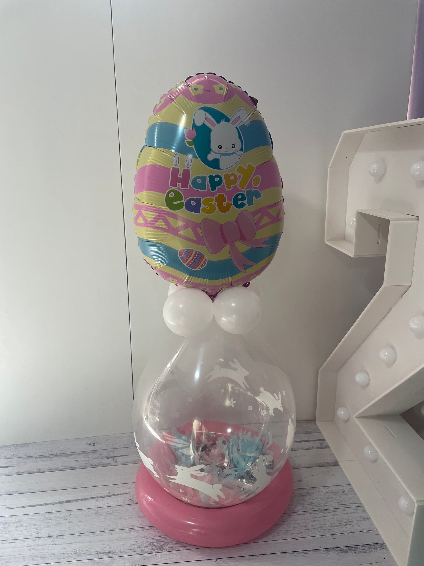Easter Foil BYO Stuffed Balloon