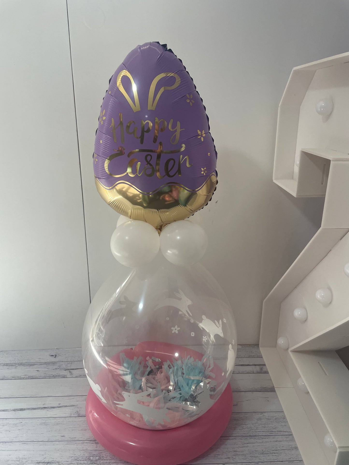 Easter Foil BYO Stuffed Balloon