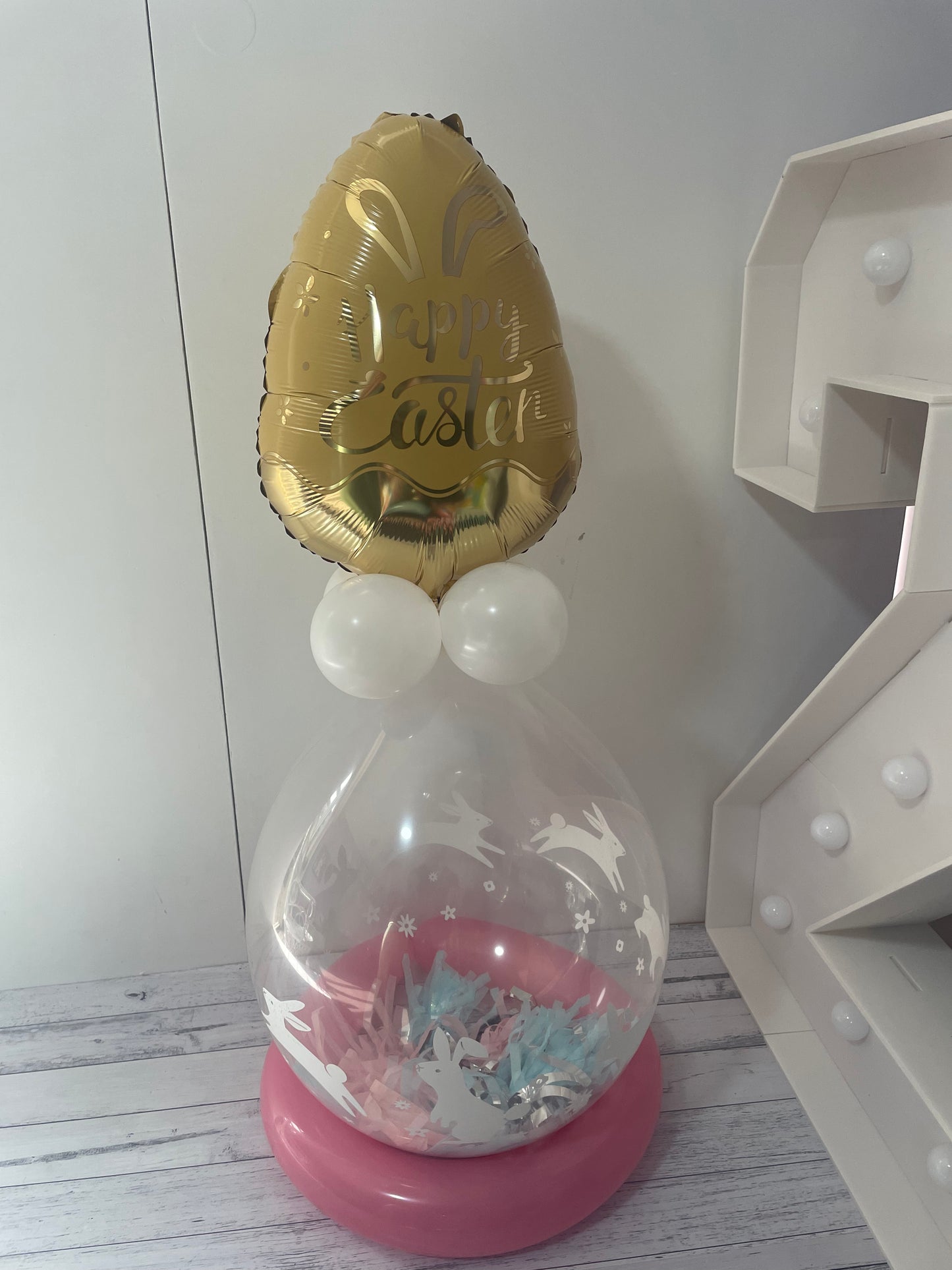 Easter Foil BYO Stuffed Balloon