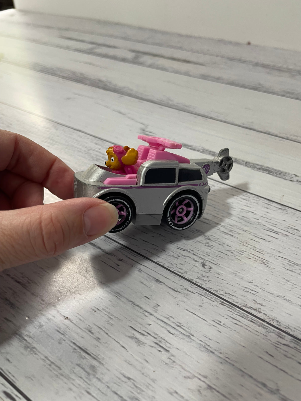 Paw Patrol Skye Metal Diecast Car.