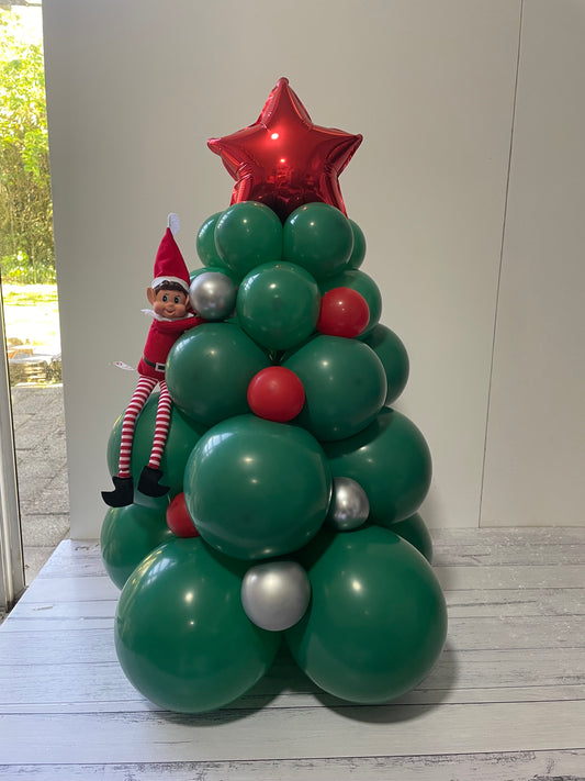 Magical Elves Arriving Christmas Tree