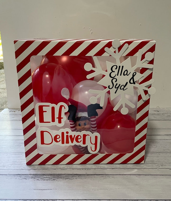 Magical Elves Arriving Box