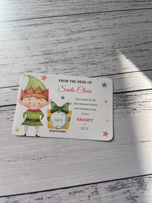 Christmas Scratch Nice List