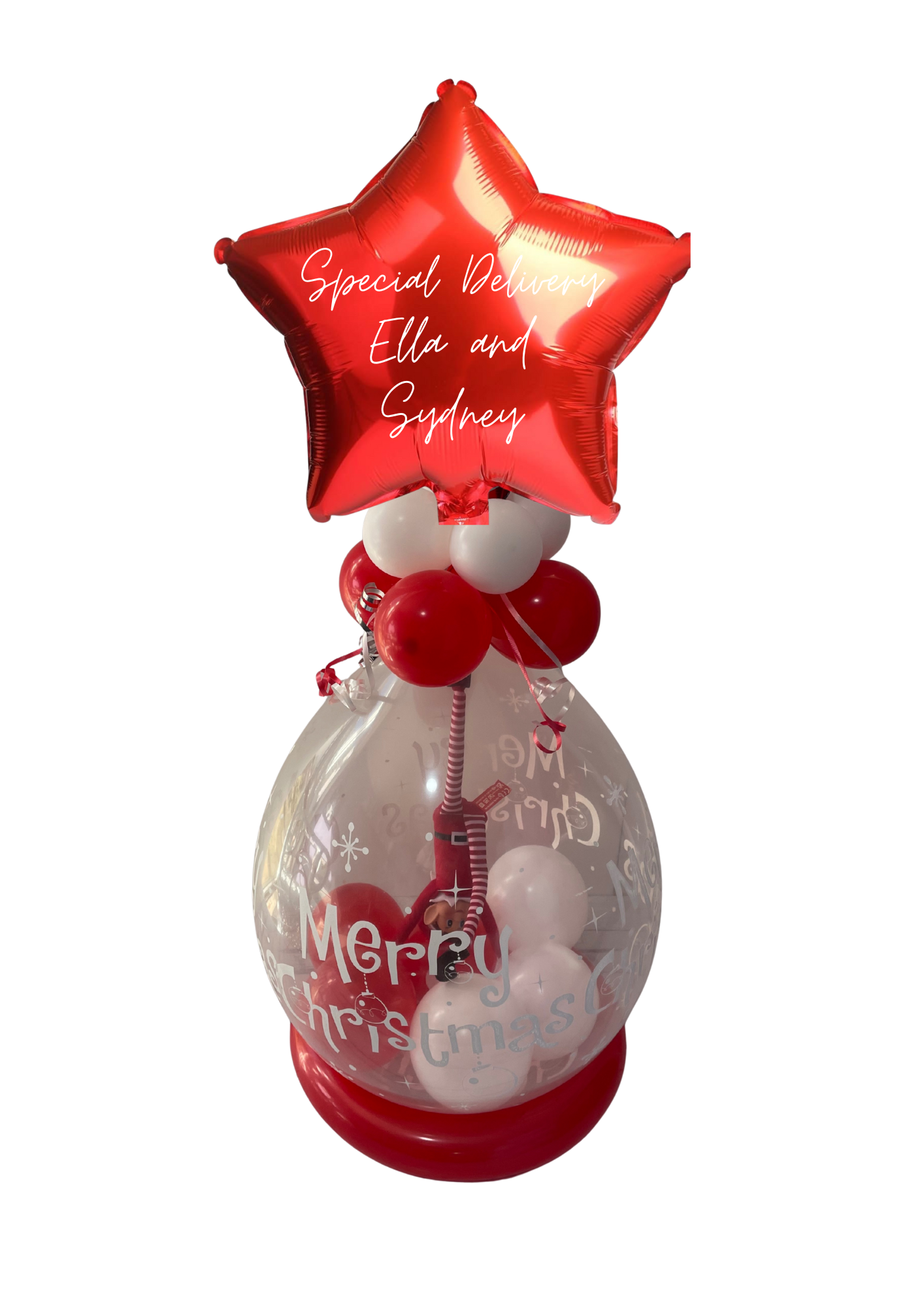 Magical Elves Arriving Stuffed Balloon