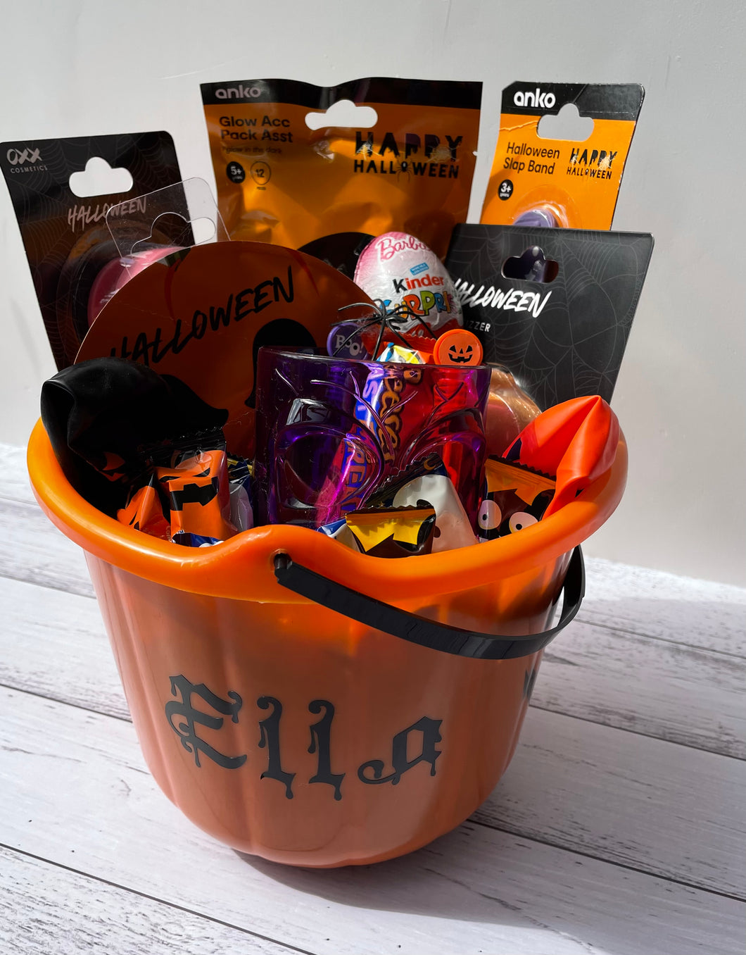 Halloween Bucket Personalised