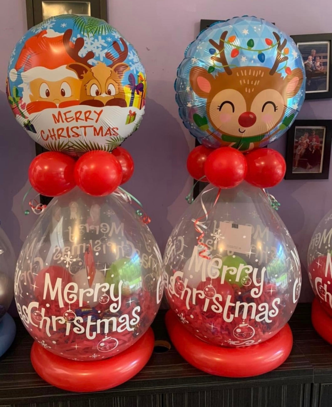 Christmas Stuffed Balloon BYO items