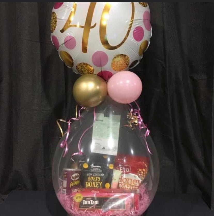 Stuffed balloon BRING YOUR OWN GIFTS