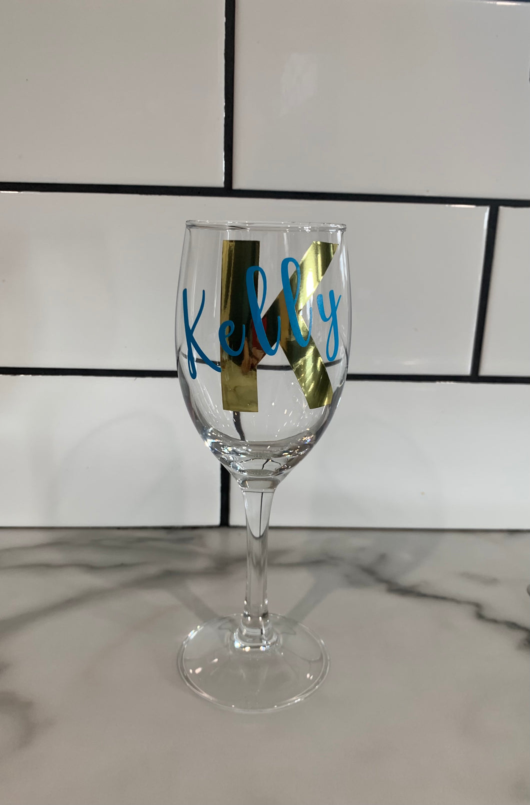 Personalised Wine Glass