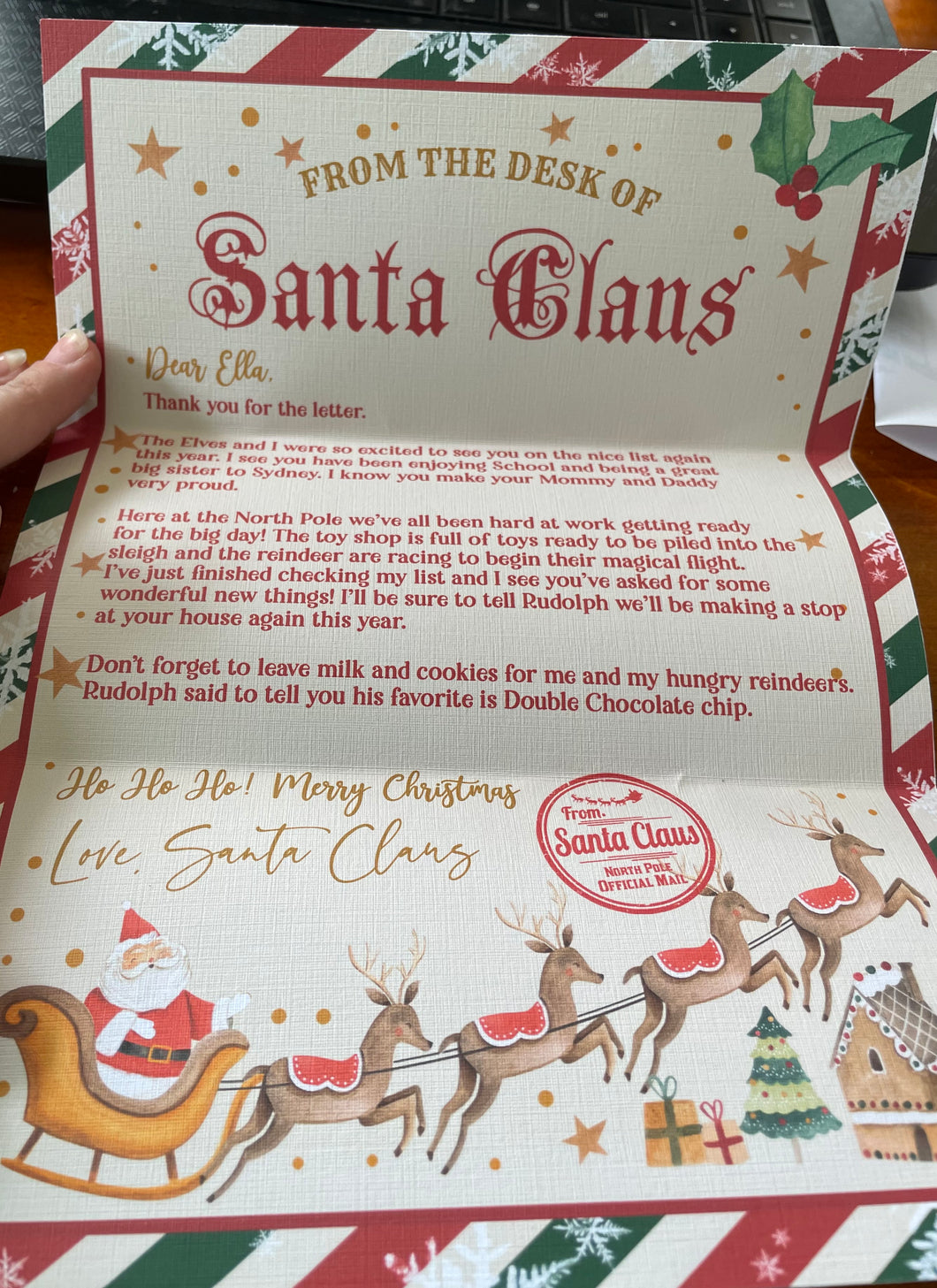 Santa Letter Personalised