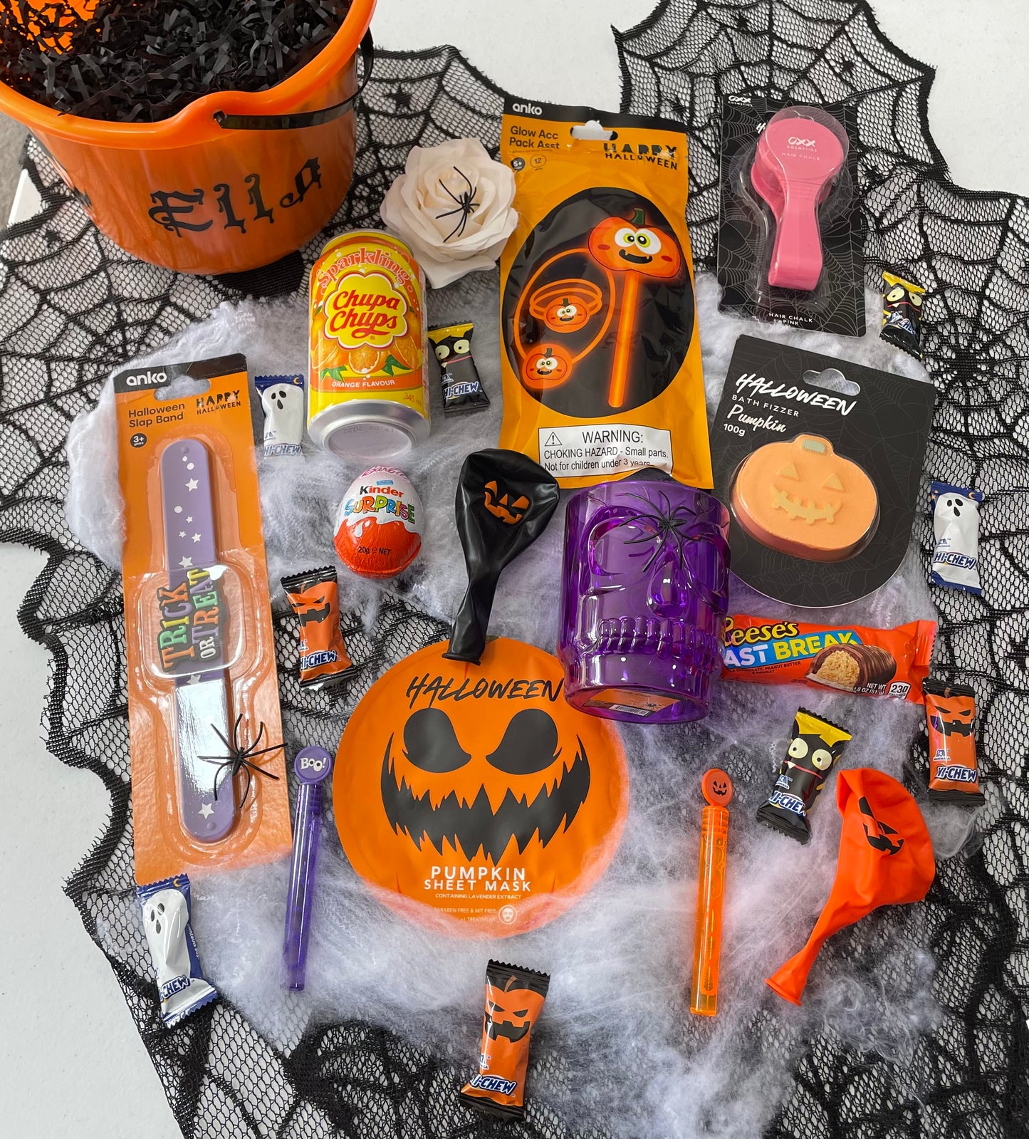 Halloween Bucket Personalised