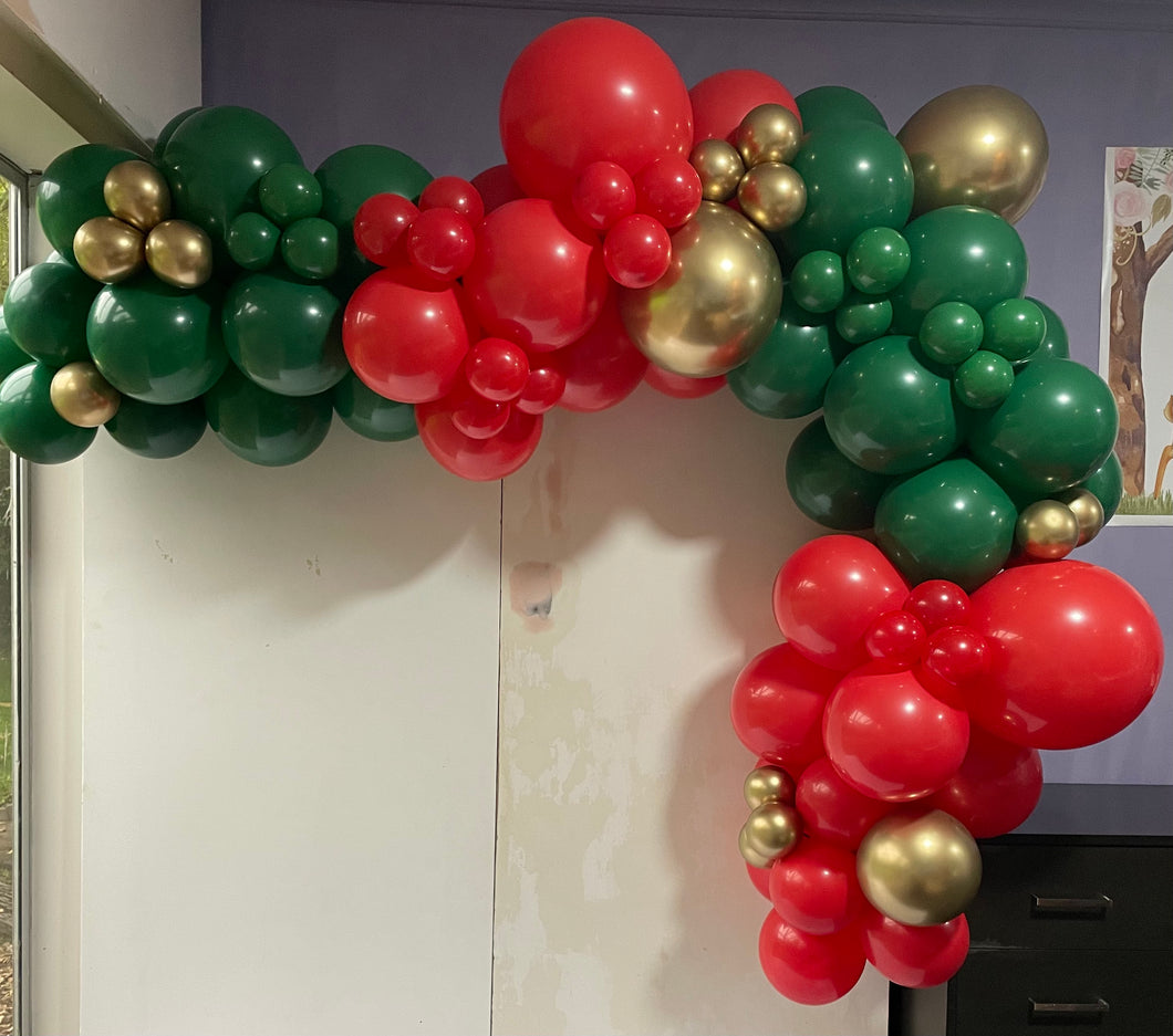 Christmas themed garland